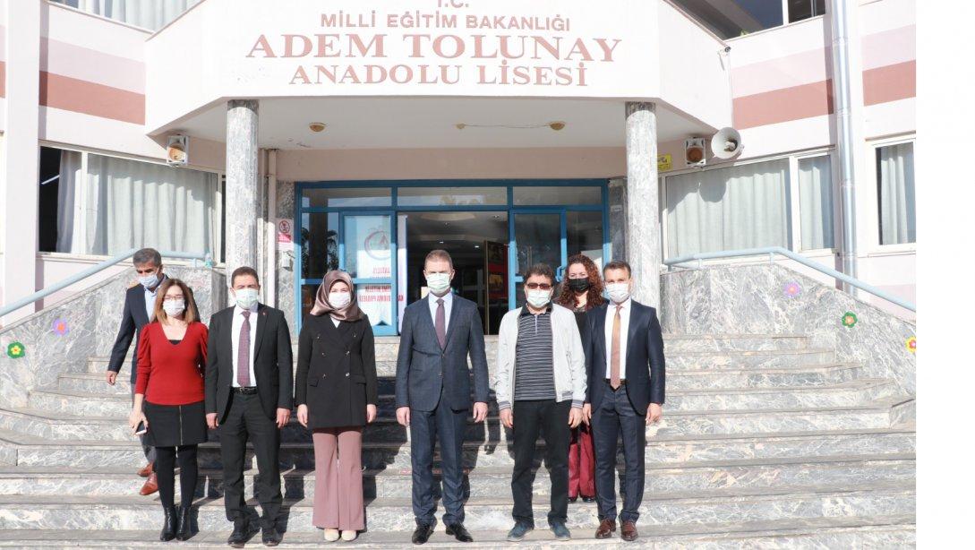 AHENK Projesi kapsamında Adem Tolunay Anadolu Lisesine Ziyaret