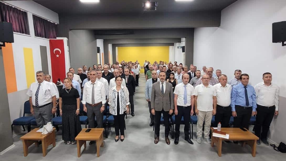 2025-2026 Eğitim Öğretim Yılı Sene Başı Eğitim Bölgeleri Müdürler Kurulu Toplantısı Yapıldı